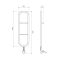 Carisa Felix - Stainless Steel Electric Towel Radiator - 1200mm x 300mm - Choice of Finish