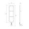 Carisa Felix - Stainless Steel Electric Towel Radiator - 1200mm x 300mm - Choice of Finish
