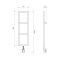 Carisa Vero - Stainless Steel Electric Towel Radiator - 1200mm x 300mm - Choice of Finish