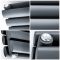 Milano Aruba - Anthracite Horizontal Designer Radiator 590mm x 1600mm (Double Panel)