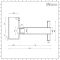 Milano - Modern Black Heating Element Cable Masking Cover