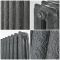 Milano Beatrix - Cast Iron Radiator - 510mm Tall - Antique Graphite - Multiple Sizes Available