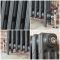 Milano Mercury - Cast Iron Radiator - 860mm Tall - Antique Silver - Multiple Sizes Available