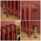 Milano Mercury - 3 Column Cast Iron Radiator - 660mm Tall - Farrow & Ball Eating Room Red - Multiple Sizes Available