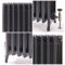 Milano Isabel - 4 Column Cast Iron Radiator - 760mm Tall - Antique Silver - Multiple Sizes Available