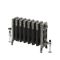 Milano Isabel - 4 Column Cast Iron Radiator - 357mm Tall - Full Polish - Multiple Sizes Available