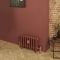 Milano Mercury - 4 Column Cast Iron Radiator - 360mm Tall - Farrow & Ball Eating Room Red - Multiple Sizes Available