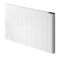 Reina Maia - Aluminium Electric Horizontal Designer Radiator - Single Panel - White