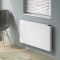 Reina Maia - Aluminium Electric Horizontal Designer Radiator - Single Panel - White