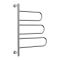 Reina Orne - Stainless Steel Dry Electric Heated Towel Rail - 760mm x 580mm - Polished Stainless Steel
