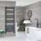 Milano Neva - Anthracite Dual Fuel Heated Towel Rail 1600mm x 500mm