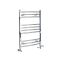Milano Kent - Chrome Dual Fuel Curved Heated Towel Rail 800mm x 600mm