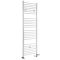 Milano Ive - White Dual Fuel Straight Heated Towel Rail 1800mm x 500mm