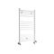 Milano Ive - White Dual Fuel Straight Heated Towel Rail 1000mm x 600mm