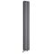 Milano Aruba Slim - Anthracite Space-Saving Vertical Designer Radiator 1600mm x 236mm (Double Panel)