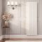 Milano Alpha - Vertical Flat Double Panel Designer Radiator - Choice of Colours and Sizes