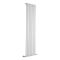 Milano Alpha - Vertical Flat Single Panel Designer Radiator - Choice of Colours and Sizes
