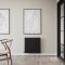 Milano Erin - Horizontal Flat Panel Designer Convector Radiator - 600mm Tall - Choice of Finish and Width