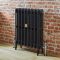 Milano Alice - Classic Cast-Iron Column Radiator - 660mm Tall - Black - Multiple Sizes Available