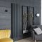Milano Aruba Ardus - 1784mm Anthracite Dry Heat Vertical Electric Designer Radiator - Choice of Size and Wi-Fi Thermostat