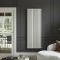 ECOSO Aruba Ardus - 1784mm White Dry Heat Vertical Electric Designer Radiator - Choice of Size and Wi-Fi Thermostat