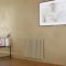 Milano x ECOSO Aruba Electric - Elk Brown Horizontal Designer Radiator - 635mm Tall - Choice of Size, Wi-Fi Thermostat and Cable Cover