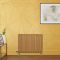 Milano x ECOSO Aruba Electric - Autumn Yellow Horizontal Designer Radiator - 635mm Tall - Choice of Size, Thermostat and Cable Cover