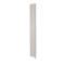 Milano x ECOSO Aruba Electric - Pearl White Vertical Designer Radiator - Choice of Size, Thermostat and Cable Cover