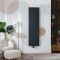 Milano x ECOSO Ria - Wi-Fi Electric 1800mm Flat Panel Vertical Designer Radiator - Choice of Size, Finish and Plug-In and Hardwired Options