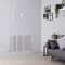 Milano Aruba - Light Grey Horizontal Designer Radiator 635mm x 1000mm (Double Panel)