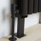 Milano - Black Floor-Mounting Feet for Capri & Java Designer Radiators