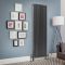 Milano Windsor - Pewter 1800mm Vertical Traditional Column Radiator - Triple Column - Choice Of Width