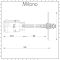Milano - Over-Nut Flow Diverter (3/4" Inlet) - Anthracite