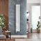 Milano x ECOSO Aruba - Electric White Vertical Designer Radiator - Choice of Size and Wi-Fi Thermostat - Plug-In and Hardwired Options