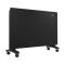 ECOSO Vitrum - Smart Electric Glass Panel Portable Heater - Plug-In/Hardwired Options and Choice of Wattage and Finish