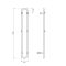 Reina Pelmo - Stainless Steel Dry Electric Heated Towel Rail - 1500mm x 200mm - Choice of Finish