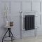 Milano Elizabeth - Anthracite and Chrome Traditional Electric Heated Towel Rail - Choice of Size