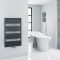 Milano Bow - D-Bar Heated Towel Rail - Choice of Size and Finish