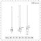 Milano Kent Electric - Straight Chrome Heated Towel Rail 1800mm x 400mm