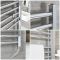 Milano Kent Electric - Straight Chrome Heated Towel Rail 1800mm x 400mm