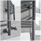 Milano Neva - Anthracite Dual Fuel Heated Towel Rail 1600mm x 500mm