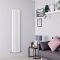 Milano Capri - White Vertical Flat Panel Double Designer Radiator 1780mm x 354mm