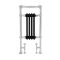 Milano Elizabeth - Traditional Heated Towel Rail - Choice of Size and Finish