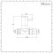 Milano - Minimalist Chrome Straight Radiator Valves (Pair)