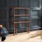 Milano Derwent - Traditional Minimalist Brushed Copper Heated Towel Rail - 966mm x 673mm
