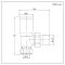 Milano - Modern Gun Metal Grey Angled Radiator Valves - Pair