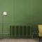 Milano Windsor - Traditional 3 Column Radiator Feet - Choice of Green Finishes