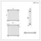 Milano Windsor - Horizontal Triple Column White Traditional Radiator - 750mm x 785mm