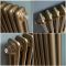 Milano Windsor - Metallic Bronze Horizontal Traditional Column Radiator - Double Column - Choice Of Width