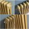 Milano Windsor - Metallic Gold Horizontal Traditional Column Radiator - Double Column - Choice Of Width
